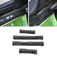 Protection de seuil de porte BYD Atto 3 Yuan Plus, plaque de protection de seuil de porte, accessoires intérieurs de voiture, pièces automobiles