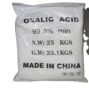 उच्च गुणवत्ता गर्म बिक्री बेरंग पारदर्शी क्रिस्टलीय Oxalic एसिड 99.6% न्यूनतम के लिए कपड़े ब्लीच एजेंट