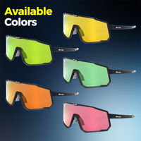 Nouveau BAOLIDEN mode clair pleine jante sport cyclisme lunettes de soleil Anti-UV anti-poussière coupe-vent lunettes