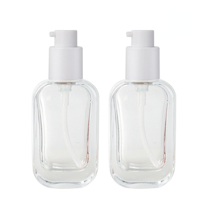 ขวดแก้วใส30มล. สีโรสโกลด์,ขวดปั๊มสีขาวครีม <span class=keywords><strong>BB</strong></span> ครีมเครื่องสำอางบรรจุภัณฑ์ที่ไม่ซ้ำกัน - Product Image 3