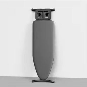 Planche à repasser pliante sur pied avec grille en fer, support en tube d'acier, design multifonctionnel <span class=keywords><strong>et</strong></span> portable, inclut un porte-<span class=keywords><strong>vêtements</strong></span> - Product Image 5