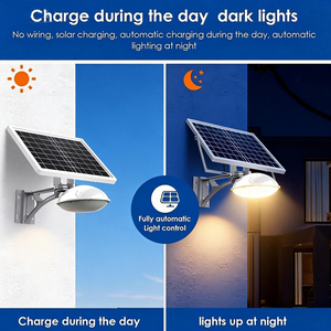 IP65 LED <span class=keywords><strong>Radar</strong></span> Inductie Geïntegreerde zonne-tuinlamp Afstandsbediening Automatische helderheidsaanpassing 3 jaar garantie - Product Image 4
