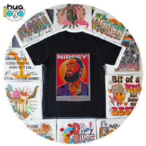 Huaga All-Ready Imprensa lavável Material PET Heat Transfer Adesivos para T-Shirts Chapéus-Custom <span class=keywords><strong>Iron</strong></span>-<span class=keywords><strong>On</strong></span> <span class=keywords><strong>Transfers</strong></span> Plastisol - Product Image 4