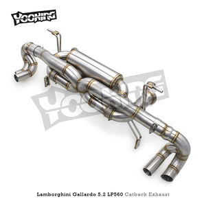 <span class=keywords><strong>Escape</strong></span> Catback para <span class=keywords><strong>Lamborghini</strong></span> Gallardo 5,2 LP560 2003-2016 <span class=keywords><strong>Escape</strong></span> de coche de carreras SS304 silenciador de tubo con sistema de <span class=keywords><strong>escape</strong></span> de válvula Oem - Product Image 6