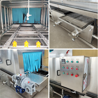 Laveuse automatique de caisses en plastique en acier inoxydable |   Machine de nettoyage de plateaux pour barquettes à œufs, conteneurs en plastique et boîtes à fruits de mer
