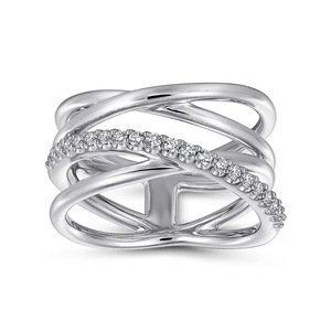 Anello nuziale classico da donna, elegante gioiello minimalista alla moda - Product Image 5