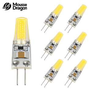 Lampes <span class=keywords><strong>LED</strong></span> <span class=keywords><strong>G4</strong></span> E12 85-265V, type maïs, COB, pour lustre, certifiées CE, base en céramique, projecteur résidentiel, CRI élevé 90, 2700K/6000K, 40000 - Product Image 1