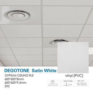 Pannelli per Controsoffitti in Gesso 600x600mm, Decorativi, Sospesi, dalla Cina, Pannelli Acustici Perforati di Qualità - Product Image 2