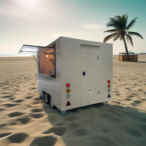 Remorque alimentaire pour hot-dog remorque pliable pour fauteuil <span class=keywords><strong>roulant</strong></span> remorque alimentaire pour service conforme ADA dans les lieux publics - Product Image 1