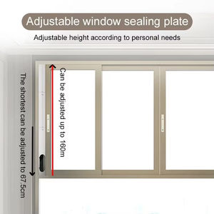 <span class=keywords><strong>Kit</strong></span> de climatisation de fenêtre portable à gaz 3 pièces, très vendu, avec déflecteur à trois étages en ABS pour usage domestique - Product Image 5