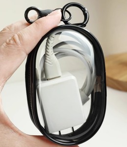 Estuche Transparente para Auriculares con Diseño de Gancho para Almacenamiento y Organización de Cables, Accesorio de Viaje de Plástico Resistente - Product Image 6