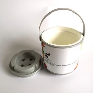 Fusto per secchiello per il ghiaccio a forma di lattina <span class=keywords><strong>piccola</strong></span> in plastica da 1 gallone/3,8 litri - Product Image 4