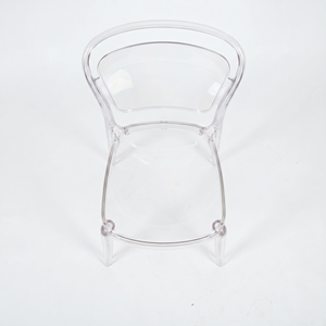 <span class=keywords><strong>Chaise</strong></span> en résine plastique <span class=keywords><strong>transparente</strong></span> de style <span class=keywords><strong>Victoria</strong></span> avec une capacité de charge élevée pour la planification d'événements professionnels et les banquets - Product Image 6