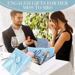 Logo personalizzato doccia nuziale regalo per le donne da sposa con tazza profumata candela borsa per il trucco carta di nozze regalo per il <span class=keywords><strong>matrimonio</strong></span> - Product Image 5