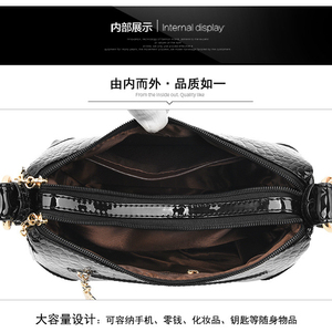 กระเป๋าสะพายพาดลำตัวกันน้ำเนื้อนิ่มสำหรับผู้หญิงจุของได้มากสำหรับการใช้งานประจำวัน - Product Image 6