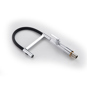 <span class=keywords><strong>Grifo</strong></span> de <span class=keywords><strong>Cocina</strong></span> Moderno de Latón Cromado Extraíble con Rotación 360° Termostático de Montaje en Cubierta Monomando para Fregadero con Rociador de Resorte - Product Image 3