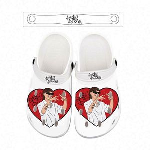 Zoccoli Unisex in EVA Peso Pluma, Sandali Estivi Traspiranti Stampati per Adulti, Sandali Iniettati in EVA per Donne - Product Image 2