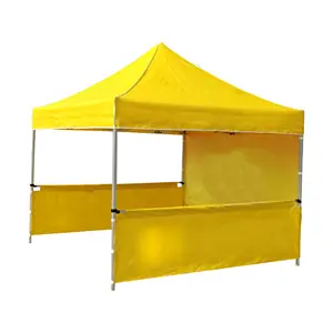 Açık dayanıklı çerçeve katlanır bahçe Pop Up Gazebo, pencere ile Marquee bahçe gölgelik promosyon anında katlanır çadır/