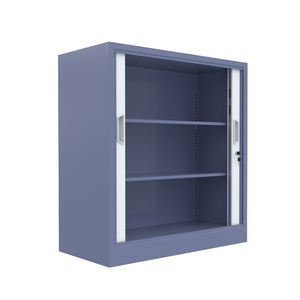 Muebles <span class=keywords><strong>de</strong></span> Oficina, Armario <span class=keywords><strong>de</strong></span> Almacenamiento <span class=keywords><strong>de</strong></span> Acero con <span class=keywords><strong>Puerta</strong></span> Corredera, Armario <span class=keywords><strong>de</strong></span> Archivo <span class=keywords><strong>de</strong></span> Acero con <span class=keywords><strong>Puerta</strong></span> Tambour, Armario con <span class=keywords><strong>Puerta</strong></span> Enrollable y Estantes Colgantes - Product Image 5