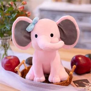Customized Plush Toys High Quality Customized Plush Animal Toys, pink <b>Elephant</b> Plush Toys - Product Image 6