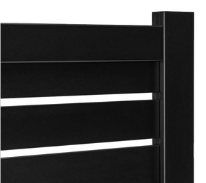 Panneaux <span class=keywords><strong>de</strong></span> clôture en aluminium noir modernes pour chantier <span class=keywords><strong>de</strong></span> construction avec modélisation 3D et design écologique - Product Image 2