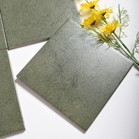 Carreaux de sol intérieurs modernes 200x200 à motif carré - Carreaux émaillés mats applicables aux hôtels, villas, chalets et fermes