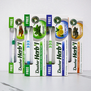 <span class=keywords><strong>Pasta</strong></span> de dientes de alta calidad OEM con cepillo de dientes blanqueamiento boca limpieza básica <span class=keywords><strong>pasta</strong></span> de dientes sabor a limón oral - Product Image 5