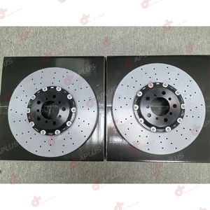 Kit de disques de frein en céramique carbone ultime - 1400 résistant à la chaleur, sans poussière, durée de vie de 600 km, sensation de freinage inégalée pour M3/F80 Cayman - Product Image 5