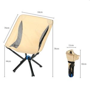 Nouvelle chaise de camping pliante en alliage d'aluminium à ouverture rapide, moderne, pour l'extérieur, grande taille, pratique - Product Image 1