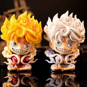 2 Color 13,5 cm <span class=keywords><strong>Mono</strong></span> de alta calidad D. Luffy Gear Fifth Sun God Nika Fighting status Resina artesanal Figura de PVC como regalo de promoción - Product Image 1
