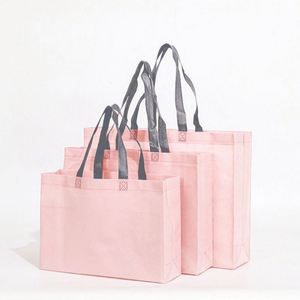 Factory Direct Custom <b>Printed</b> Laminated Reusable Shopping Tote for Holiday Non Woven Fabric Bag - Product Image 2