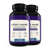 Cerveau Booster Gummy Focus Mémoire Améliorer La Concentration Oem Champignon Santé Suppléments Gummies En Gros