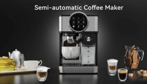 Cafetera Automática para el Hogar con Sistema de Preparación Programable, Espumador de Leche Inteligente, Pantalla Táctil HD, 1600W, Semiautomática - Product Image 4