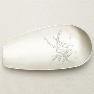 Forme la <span class=keywords><strong>flor</strong></span> que talla los accesorios del juego de té de la pala / de la té del té de la lata del metal - Product Image 3