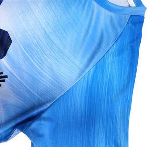 เสื้อยืดออกกำลังกายแขนสั้นผู้ชายสั่งทำพิเศษ คุณภาพสูง ระบายอากาศได้ดี เป็นมิตรกับสิ่งแวดล้อม ป้องกันรอยยับ แห้งเร็ว พิมพ์ลายแบบซับลิเมชั่น น้ำหนักเบา - Product Image 6