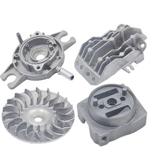 聚珠316L不锈钢铸造法兰件304不锈钢铸造双叶轮水泵零件铝压铸产品 - Product Image 1