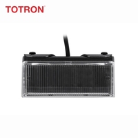 Großhandel 12V 24V 16,5W Weiße/Bernsteinfarbene LED-Warnleuchte für LKW Anhänger Auto
