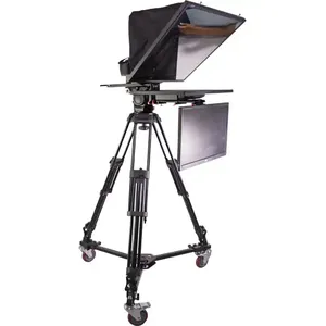 ราคาถูกสตูดิโอ Teleprompter 24 นิ้วกล้อง Teleprompter <span class=keywords><strong>Monitor</strong></span> พร้อมกระเป๋าพกพา <span class=keywords><strong>Desview</strong></span> Teleprompter - Product Image 5
