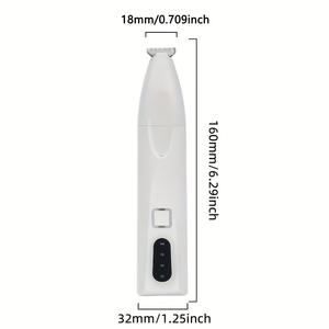 पालतू पोर्टेबल c09 नए डबल-टिप्ड बाल शेअर शेअर शेविंग जानवरों के लिए पैर बाल उपकरण सबसे अच्छी बिक्री - Product Image 1