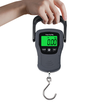 KH-DG-50 Balance de pesage portable à suspendre Balance de colis Voyage Électronique Valises Voyage Bagages Balance de pesage 50KG