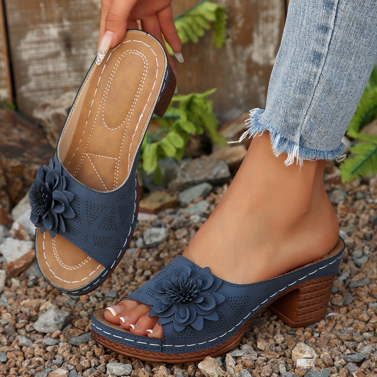 Heel Woman Orthopedic Comfy Premium Summer Slippers New Design