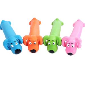 Cane da compagnia cigolante in lattice di gomma all'ingrosso gioco da masticare cane innovativo per animali domestici - Product Image 1