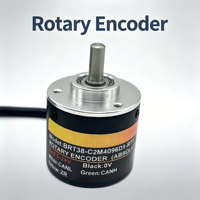 Encodeur Rotatif Absolu Magnétique Haute Précision 17 bits Multi-Tours Compact pour Systèmes Servo