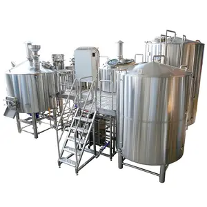 2BBL 5BBL 7BBL 10BBL 25BBL Micro Nano Brewery Equipment Beer Brewing System Brewhouse Cool Fermentation Brite Serving Tank Pub