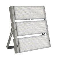 Projecteur LED CE ROHS IP66 500W 90lm/W Étanche en Aluminium Moulé Sous Pression Dissipation Thermique 5000K Lumière de Grand Mât pour Stade et Place Publique