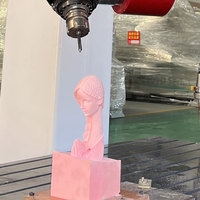 Routeur CNC 5 axes pour la découpe et la gravure de moules de bateaux, yachts, et de mousse EPS marine