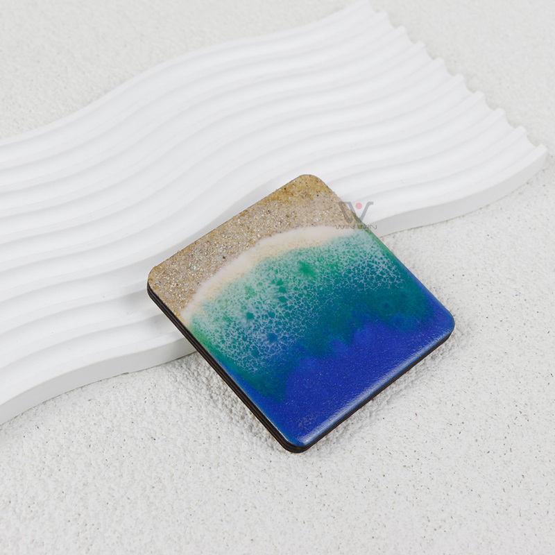 Resin Coaster Wood Cup Mat Eco