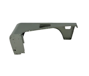 CONJUNTO DE GUARDABARROS DELANTERO RH, 1998, para 90/110 ROVER <span class=keywords><strong>DEFENDER</strong></span> ANTIGUO, (ALUMINIO) - Product Image 6