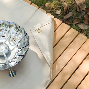 Alfombra Ignífuga de Aislamiento Térmico para Exteriores, 100x100cm, Manta de Fibra de Vidrio para Barbacoa, Camping y Protección Contra Incendios - Product Image 2