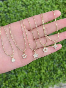 Impresionante joyería para hombre, colgante de gemas de cristal con forma de corazón, conjunto de bisel chapado en oro de latón de aspecto alto, colgante para regalo de aniversario - Product Image 2